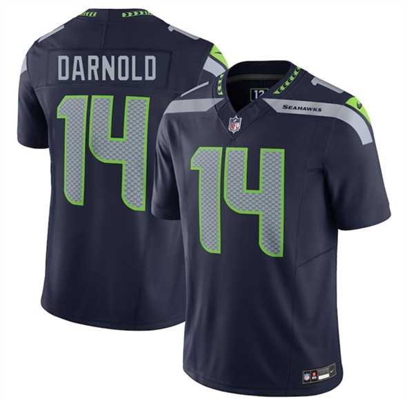 Men & Women & Youth Seattle Seahawks #14 Sam Darnold Navy 2024 F.U.S.E Vapor Limited Stitched Jersey->pittsburgh steelers->NFL Jersey